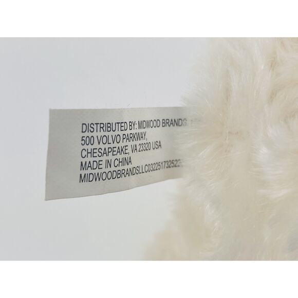 Midwood Brands Pink Llama Alpaca Plush Toy Scarf Bandana Hearts White Shimmer 15 - Picture 9 of 10